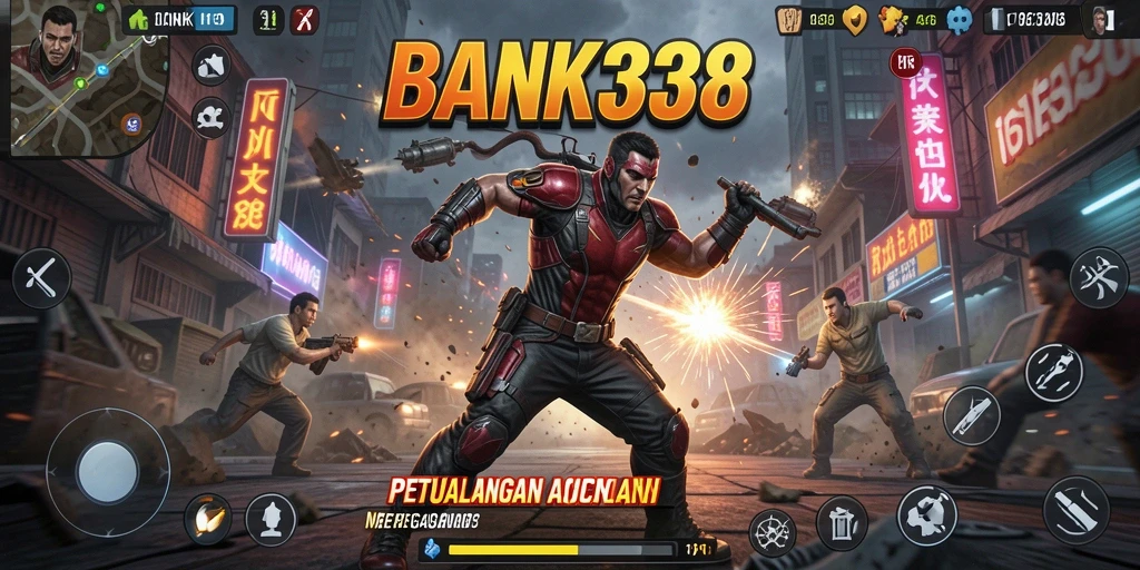 Tampilan gameplay seru dan mendebarkan di BANK338.