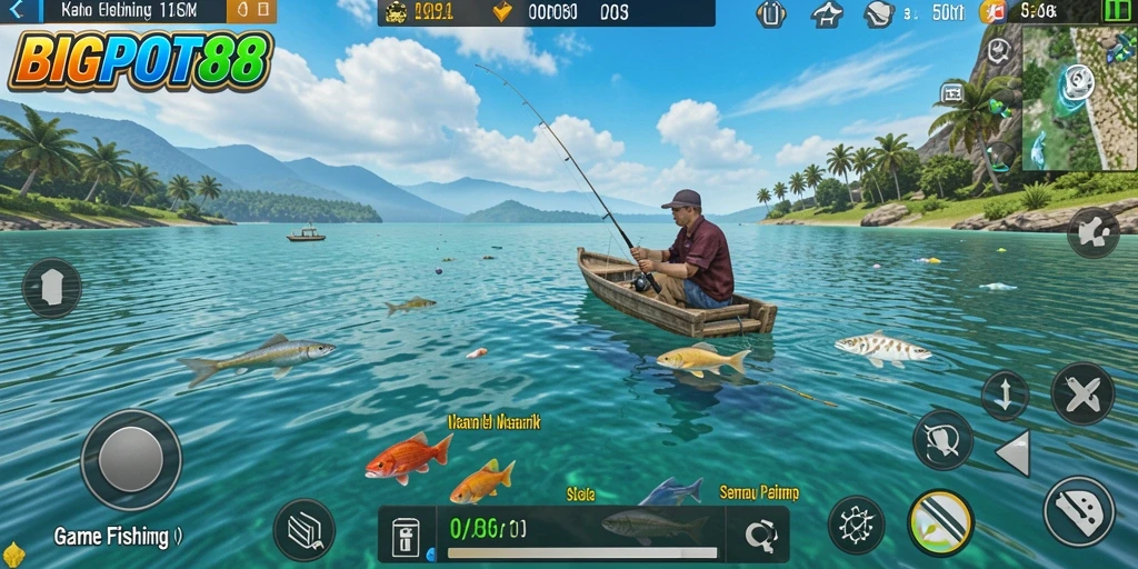 Tangkapan ikan yang luar biasa dalam permainan BIGPOT88.