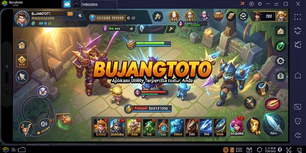 Tampilan antarmuka intuitif BUJANGTOTO yang memudahkan pengguna.