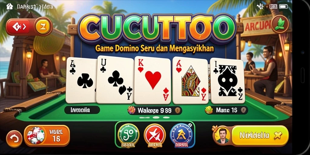 Tampilan gameplay CUCUTOTO yang menarik dan mengasyikkan.