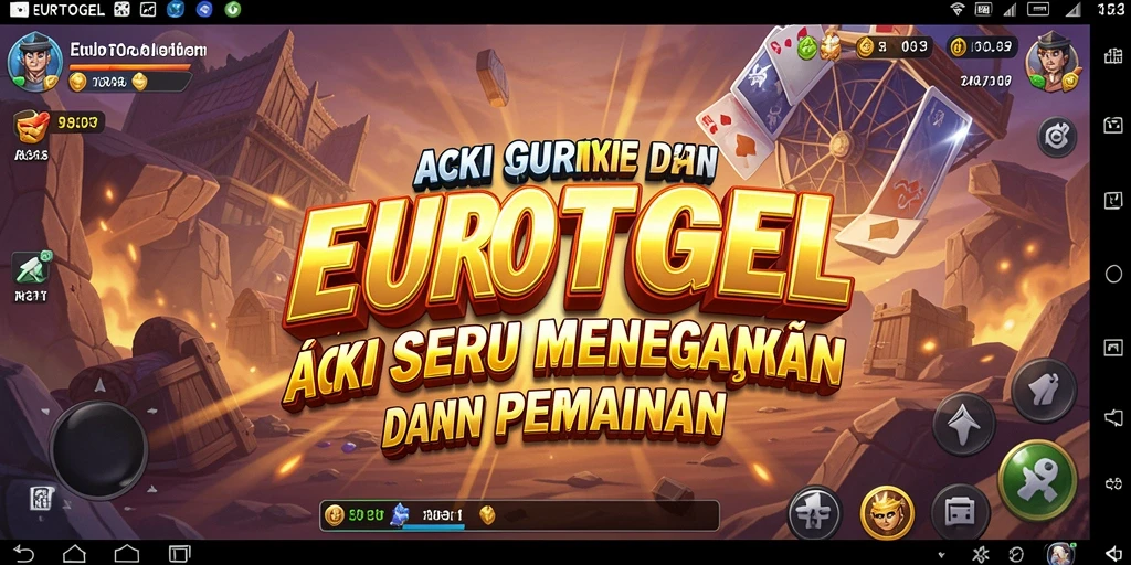 Tampilan mendebarkan dari gameplay <strong>EUROTOGEL</strong> yang penuh aksi.