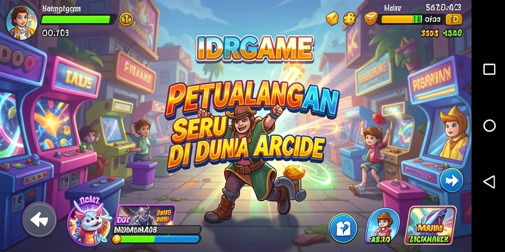 Tampilan gameplay seru dari IDRGAME dengan berbagai tantangan menanti.