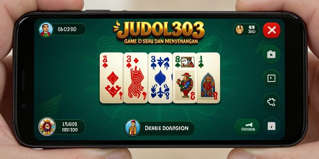 Screenshot gameplay JUDOL303 yang menunjukkan keseruan permainan Domino.