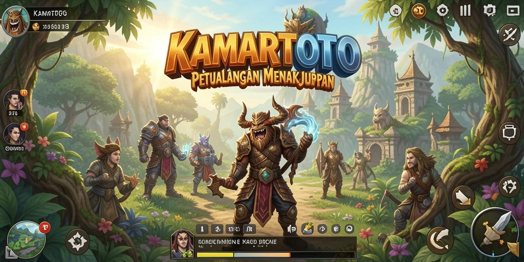 Tampilan gameplay KAMARTOTO yang menarik dan penuh aksi.