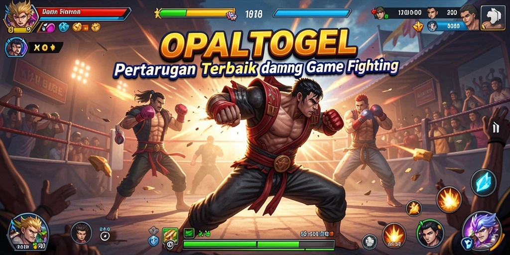 Gameplay mendebarkan dengan pertarungan intens di OPALTOGEL.