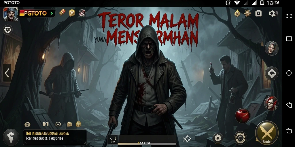 Screenshot menakutkan PGTOTO menampilkan momen gameplay yang mencekam.