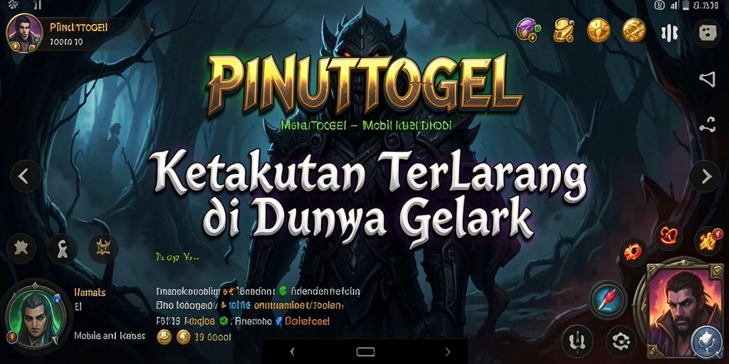 Tangkapan layar menegangkan dari permainan PINTUTOGEL yang menunjukkan suasana Horror.