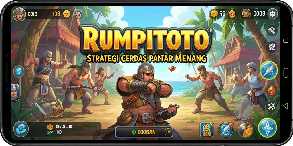 Screenshot gameplay RUMPITOTO yang menampilkan strategi dan taktik permainan.