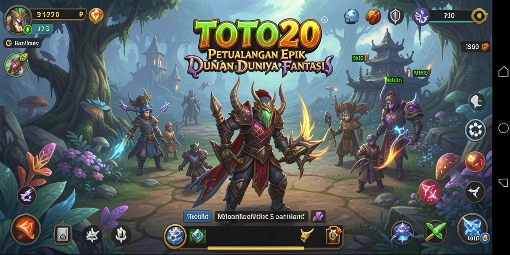 Tampilan menarik dari gameplay TOTO20 yang penuh aksi.