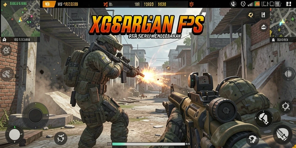 Menampilkan gameplay FPS yang mendebarkan dan penuh aksi dari X168.